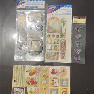 Hearts & Wedding Stickers Set